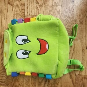 Buckles Backpack Learning Sensory Travel Classic Train Car Ride Entertaining